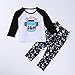 FEITONG 1Set Infant Toddler Baby Boy Letter Print T-Shirt Tops+Pants Outfits Clothes (24 Months)