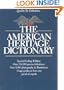 The American Heritage Dictionary: Second College Edition