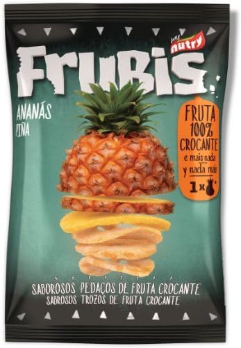 Frubis Dried and Crunchy Fruit Chips (Pineapple)