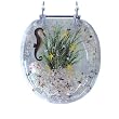 Trimmer Clear Sea Horse Polyresin Seat Clear Sea Horse