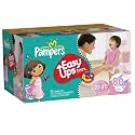 Pampers Easy Ups Trainers, Super Pack, Girl, Size 4 S2T/3T, 80 Count