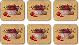 Vintage Fruit by Jason - Set of 6 Coasters
