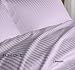 ELEGANCE Egyptian Cotton 1000 Thread Count 3 - Pc Sateen Stripe Duvet Cover Lavender King.