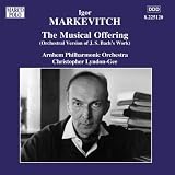 Musical Offering: Tema e Variazioni (orch. Igor Markevitch): Per Motum Contrarium: Inversus Var. Vae