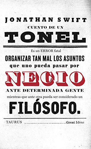 Cuento de un tonel (Great Ideas 36) (Spanish Edition)