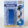 Pillenteiler Tablettenteiler Pillenzerteiler 8,5x3x2 cm, blau oder wei�