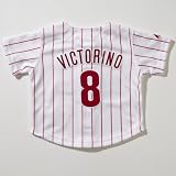 Majestic Phillies/Victorino Replica Home Jersey ,18