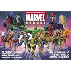 Heidelberger Spieleverlag HEI0MV01 - Marvel Heroes Brettspiel, deutsche Ausgabe
