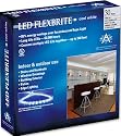 American Lighting LR-LED-CW-30 30-Foot Cool White LED Flexbrite Rope Light Kit with Mounting Clips, 120 Volt, 1/2-Inch Diameter