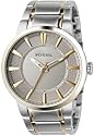 Fossil Men's Round Two-Tone Stainless Steel Watch #FS4405