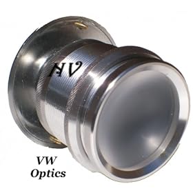 Wide Angle Peephole Door Viewer Doorscope 2- 3/8" Silver Metal