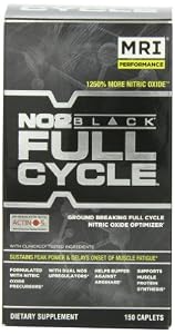 MRI NO2 Black Full Cycle Nutritional-Supplement, 150 Count