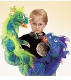 Folkmanis Two Headed Dragon
