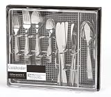 Cambridge Silversmiths Madison 45-pc. Flatware Set with Wood Tray - Satin