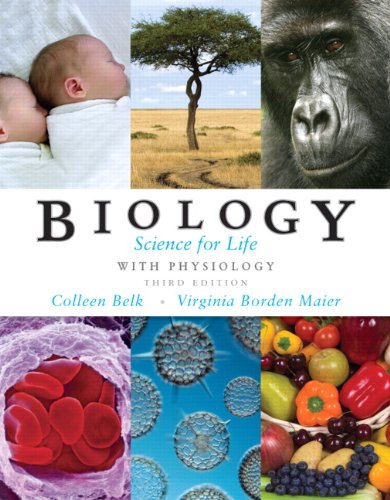 Textbook - Biology: Science for Life with Physiology with MasteringBiology® (3rd Edition)