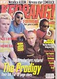 KERRANG MAGAZINE BACK ISSUE #655 THE PRODIGY - ALICE COOPER - FEAR FACTORY - SILVERCHAIR