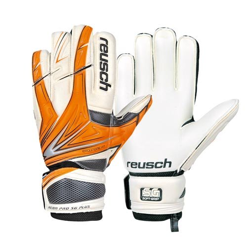 Reusch Keon Pro SG Plus Orange / Noir / Blanc Gants de Gardien Taille 11