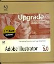 Adobe Illustrator Version 6.0 Upgrade from Macromedia FreeHand or from Adobe Illustrator 3.2 or earlier to Adobe Illustrator 6.0 on CD-ROM for Macintosh, 3.5" disks included