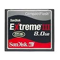 SanDisk Compact Flash Extreme III (CF) Speicherkarte 8GB