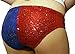 The Cosplay Company Sequined Red and Blue Shorts