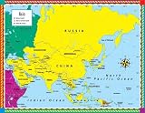 Map of Asia (Continents Chart Pack)