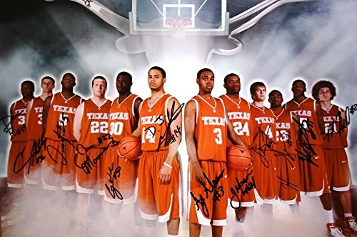 2006-07 Texas Longhorns Signed Poster 18x24 PSA/DNA F85338 Kevin Durant Auto
