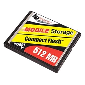 ACP-EP Memory Mobile Storage 512MB Compact Flash CF Card - EPCF 512 by EP Memory