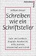 Schreiben wie ein Schriftsteller- Fach- und Sachbuch, Biografie, Reisebericht, Kritik, Business, Wissenschaft und Technik