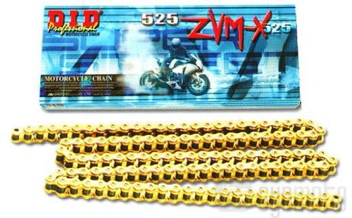 D.I.D 525 ZVM-X Super Street Series Chain - 120 Links - Gold, Chain Type: 525, Chain Length: 120, Color: Gold 525ZVM-X GOLD X 120 On Sale