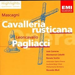 Leoncavallo: I Pagliacci (highlights)/Mascagni: Cavalleria Rusticana (highlights)