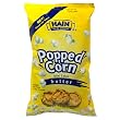 Hain Pure Snax Popped Corn Mini Cakes, Butter, 3-Ounce Bags (Pack of 12)