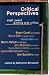 Critical Perspectives: Eight: Award-Winning Arts Critics (CRITICAL STUDIES)