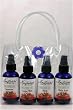 Essential Oil - Caregivers Gift Pack - Gift Pack Includes Full Size Bottle of Each Formula - Four 2 Ounce Bottles - Certified Organic - Made in USA