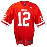 Nike Nebraska Cornhuskers #12 Red Replica Football Jersey