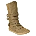 Women's Mossimo Supply Co. Osanna Buckle Boots - Brown