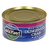 Wild Planet Wild Caught Dungeness Crab Meat, 6-Ounce Cans (Pack of 3)