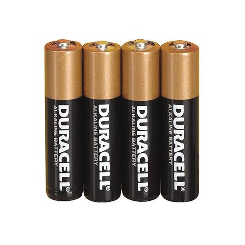 Duracell Batteries / 4 AAA - size batteries