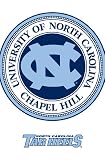 North Carolina Tarheels NCAA College Poster 22x34