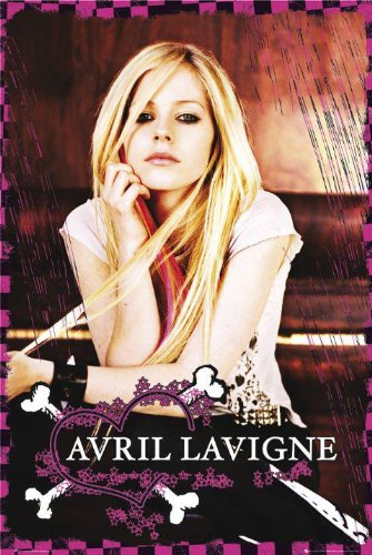 AVRIL LAVIGNE checked - Music Poster 61x91.5cm