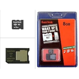 8GB Memory Card for Sony PSP Memory Stick Micro M2 incl. Pro Duo adapter