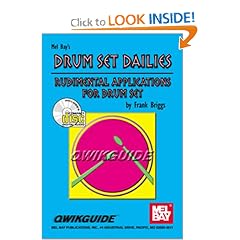 Mel Bay Qwikguide : Drum Set Dailies / Rudimental Applications For Drum Set Book (Cd Set)