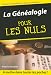 La Généalogie pour les Nuls