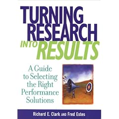 Turning Research into Results: A Guide to Selecting the Right Performance Solutions