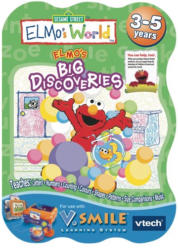 VTech V.Smile Learning Game: Elmo's World "Elmo's Big Discoveries"