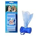 Bone-Shaped Plastic Bag Dispenser with Refills