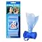 Bone-Shaped Plastic Bag Dispenser with Refills