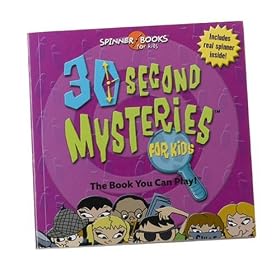Spinner Books for Kids - 30 Second Mysteries for Kids by Spinner Books