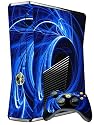 XBOX 360 SLIM SKIN - BLUE ENERGY