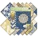 K&Company Blue Awning Double-Sided Specialty Paper