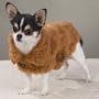 MEDIUM - SABLE - Faux Mink Coat - DOGGIE MINK COAT